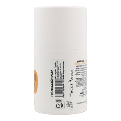 Protector solar facial SPF 50 Amazonia Amapola 50ml