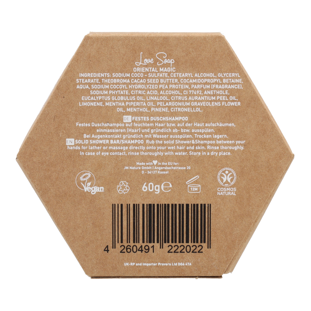 Shampoing et Gel douche solide Oriental Magic 60g