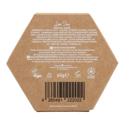 Shampoing et Gel douche solide Oriental Magic 60g