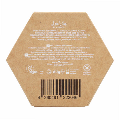Shampoing et Gel douche solide Elm Wood 60g
