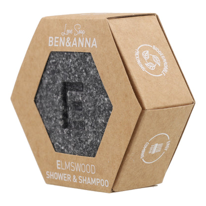 Shampoing et Gel douche solide Elm Wood 60g