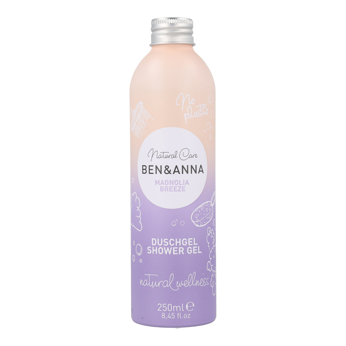 Gel douche floral Magnolia Breeze Ben & Anna 200 ml