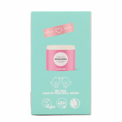 Déodorant Love Me Rechargeable et recharge Ben&Anna 40 g