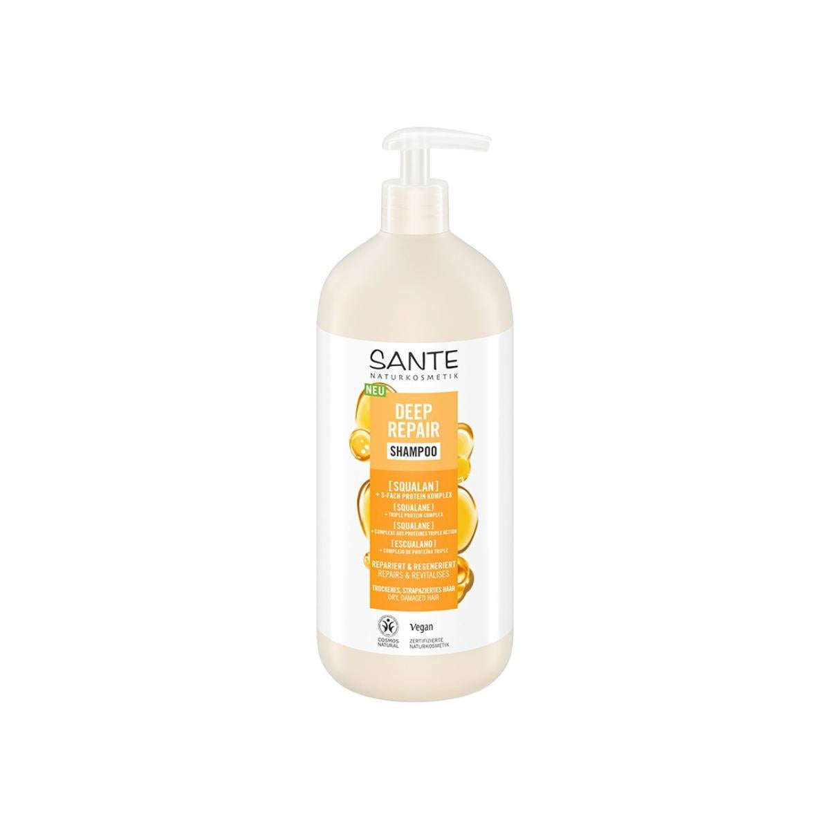 Champú reparación intensa escualeno Sante 950 ml