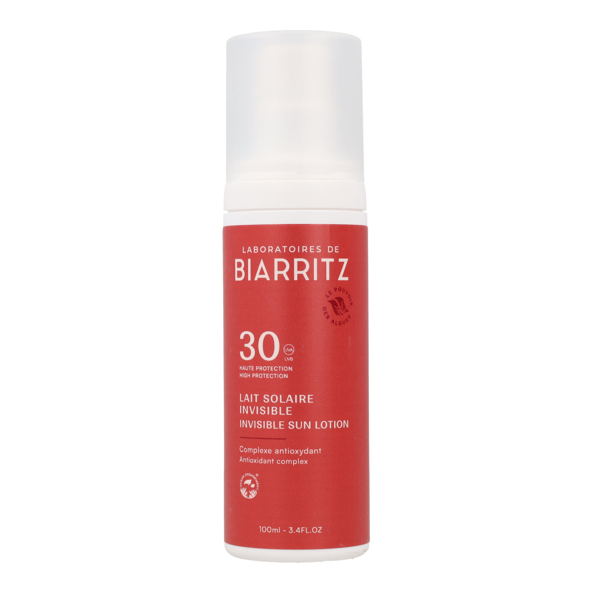 Invisible Sun Lotion Spf30 Biarritz 100 Ml 