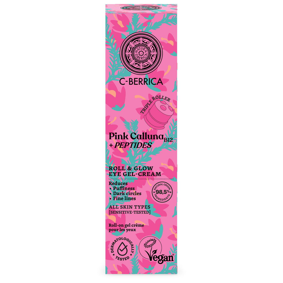 Cremigel para el Contorno de Ojos «Roll & Glow» Natura Siberica 20 ml