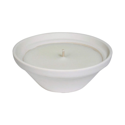 Vela antimosquitos citronela blanca Ø15,5 cm Roura