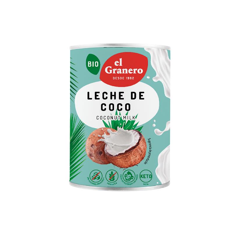 Leche de Coco BIO El Granero 400 ml