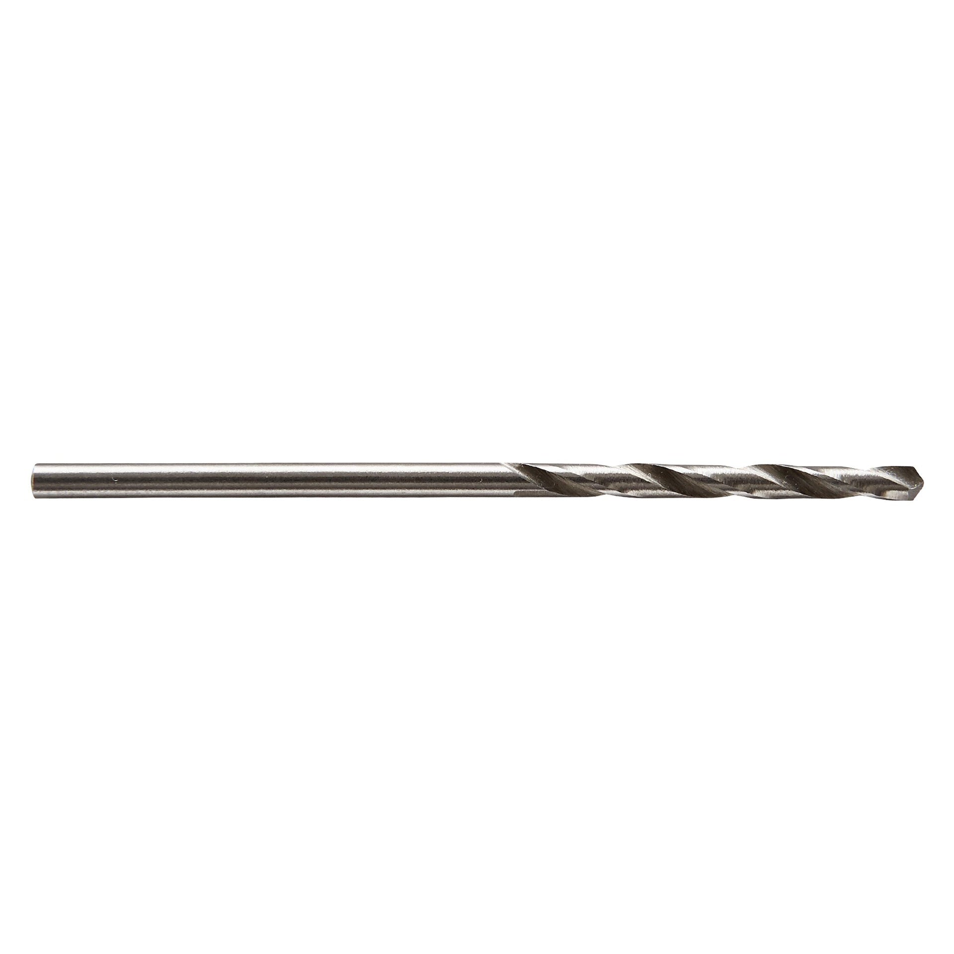 3 Brocas espirales HSS rectificadas con vástago redondo para metal Wolfcraft Ø 3,0 mm