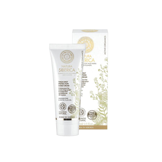 Crema de manos Taiga cuidado diario Cosmos Natural Natura Sibérica 75 ml