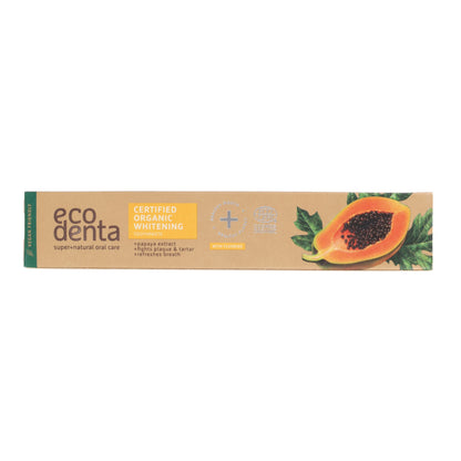 Pasta dental Blanqueadora con Extracto de Papaya Bio EcoDenta 75 ml