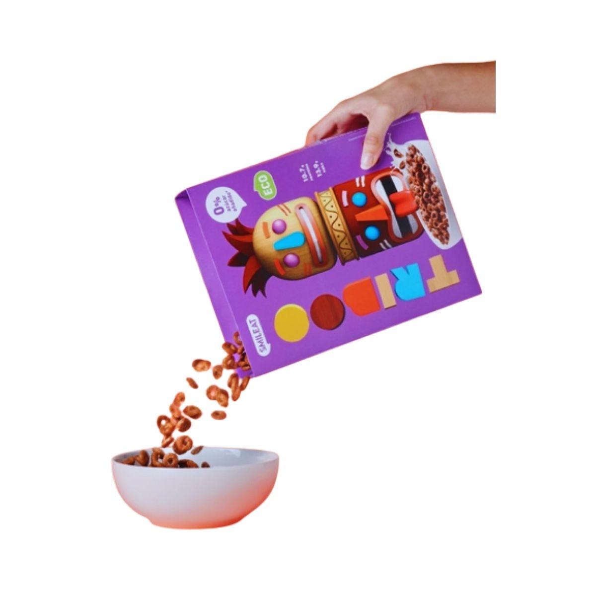 Cereales desayuno sabor chocolate ECO 300g, Triboo