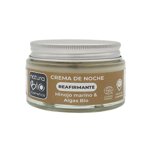Crema Noche Reafirmante Hinojo, NaturaBio Cosmetics, 50 ml