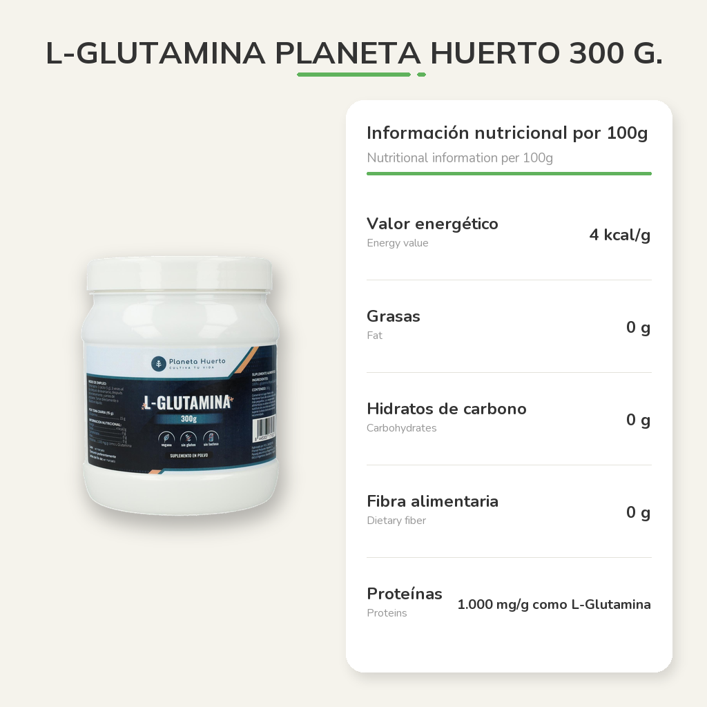 Información nutricional