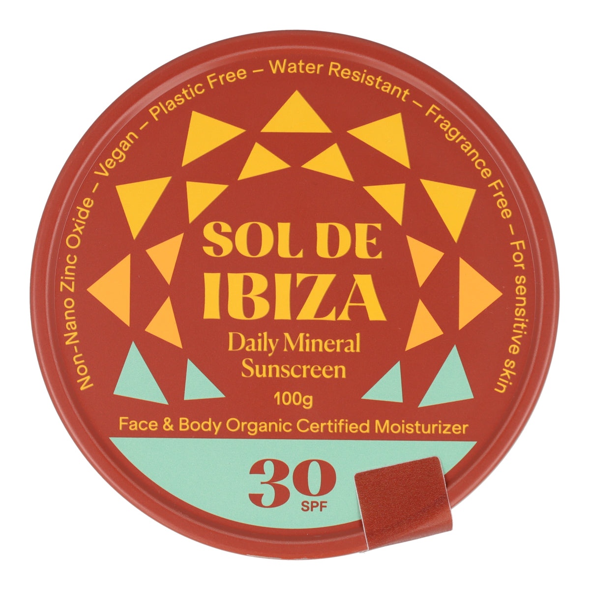 Crème solaire SPF30 BIO 100 g