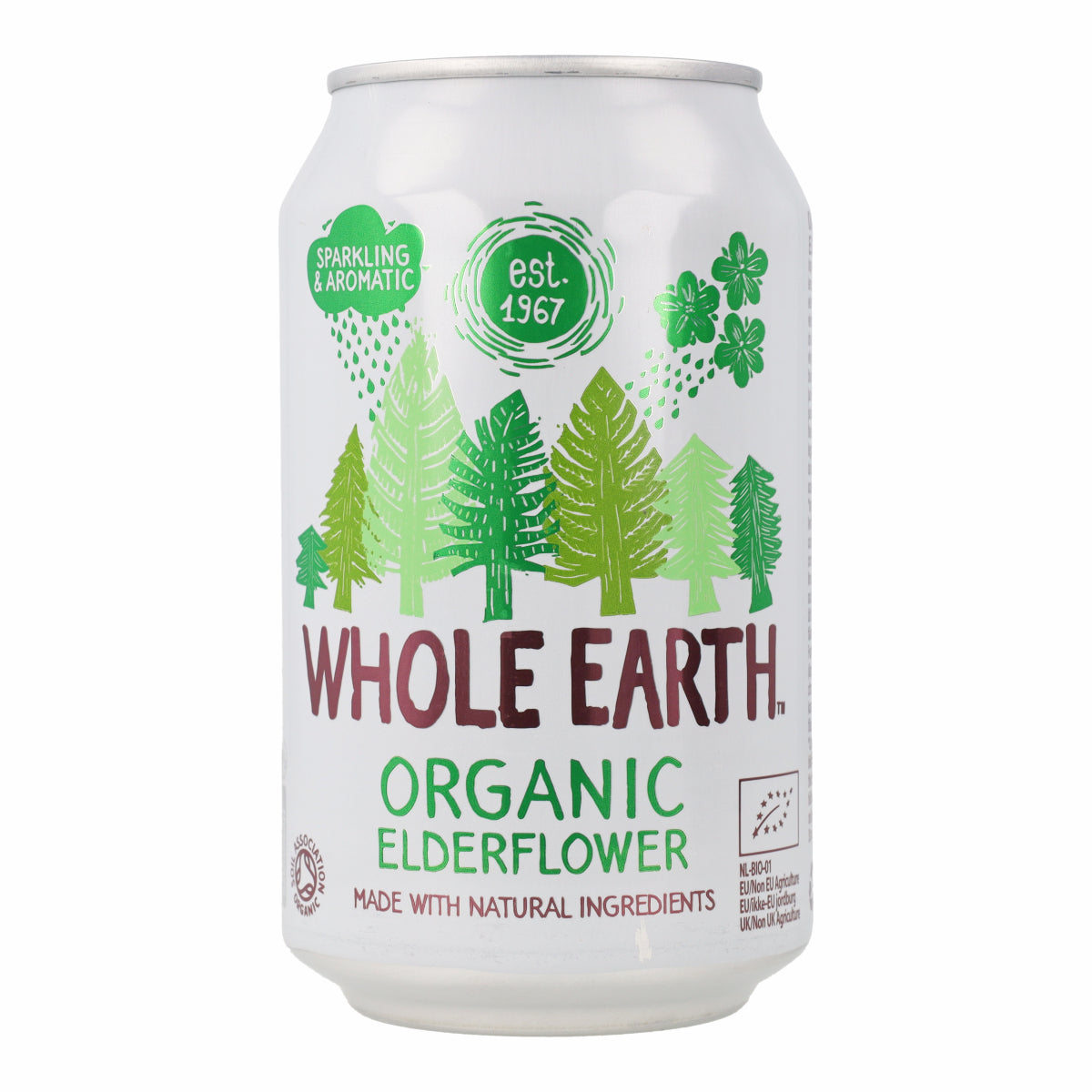 Boisson rafraîchissante bio Sauco Whole Earth 330 ml