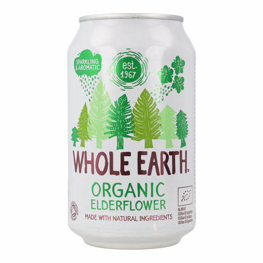 Boisson rafraîchissante bio Sauco Whole Earth 330 ml