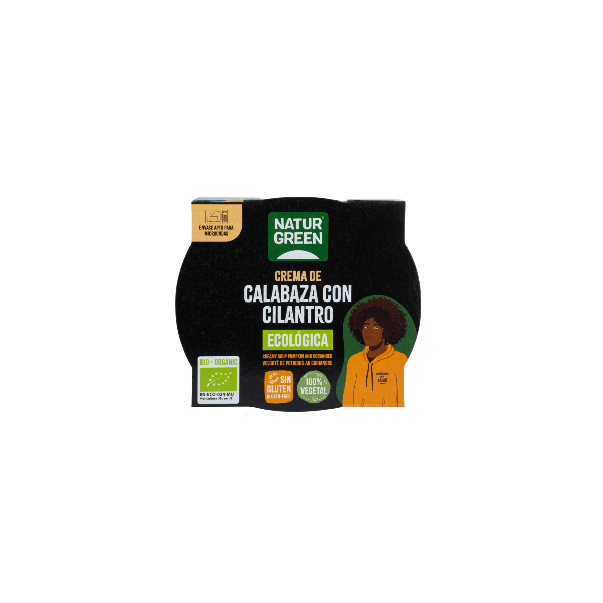 Crème de potiron et coriandre Naturgreen, 310 g