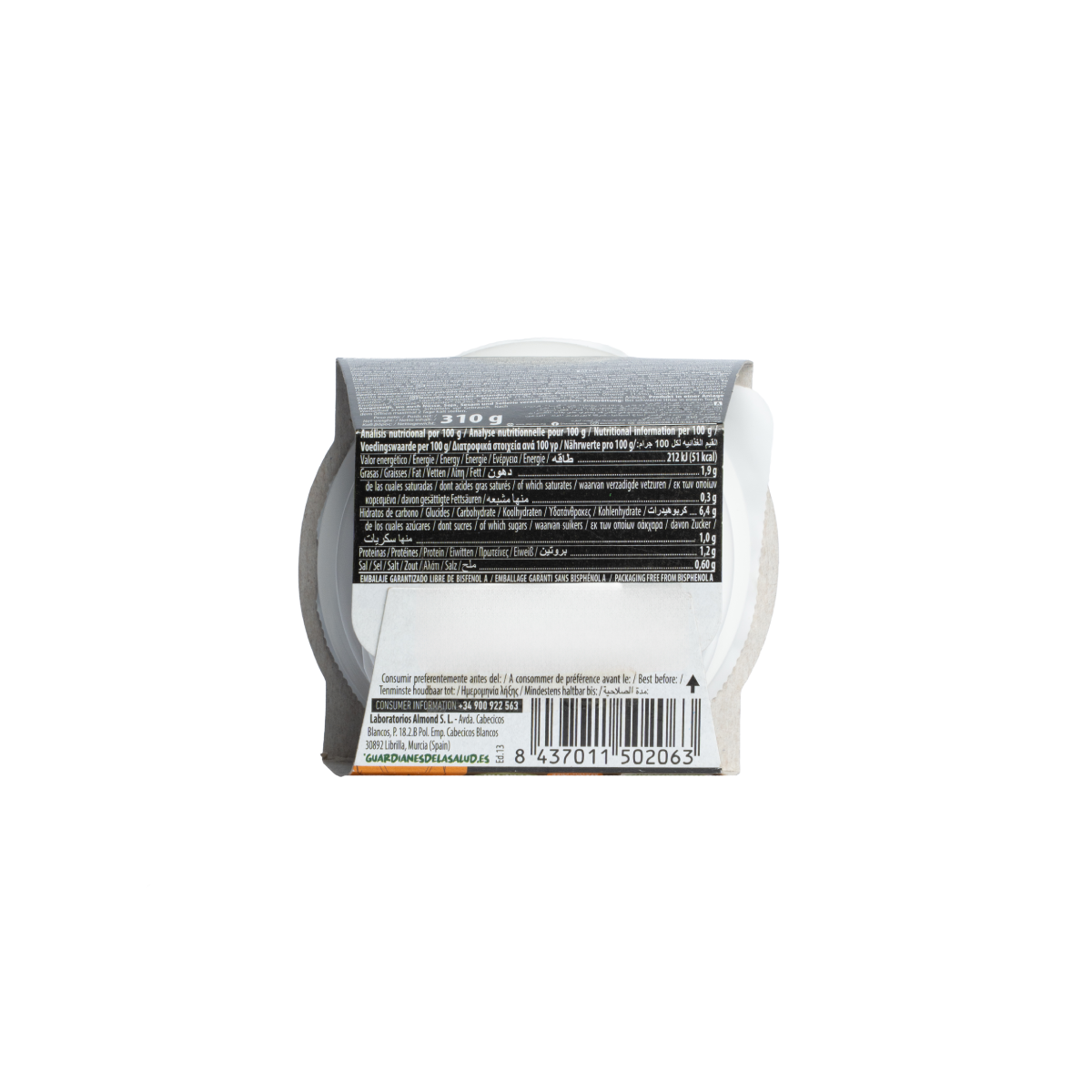 Crème de potiron et coriandre Naturgreen, 310 g