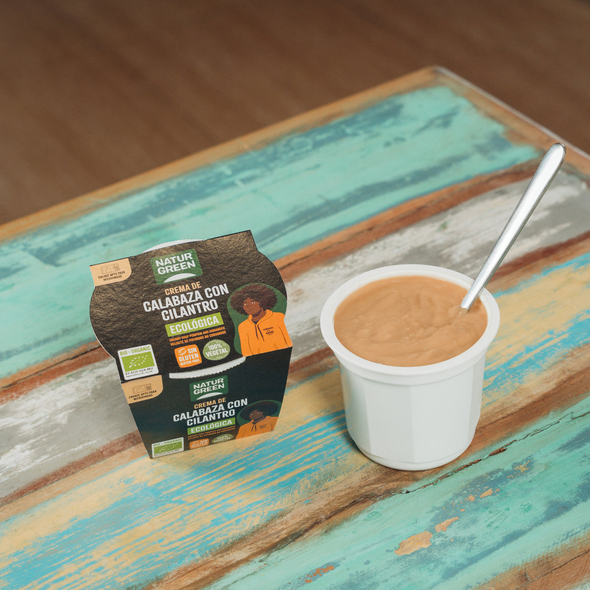 Crème de potiron et coriandre Naturgreen, 310 g