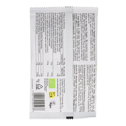Snack aux algues nori grillées bio Clearspring 4 g