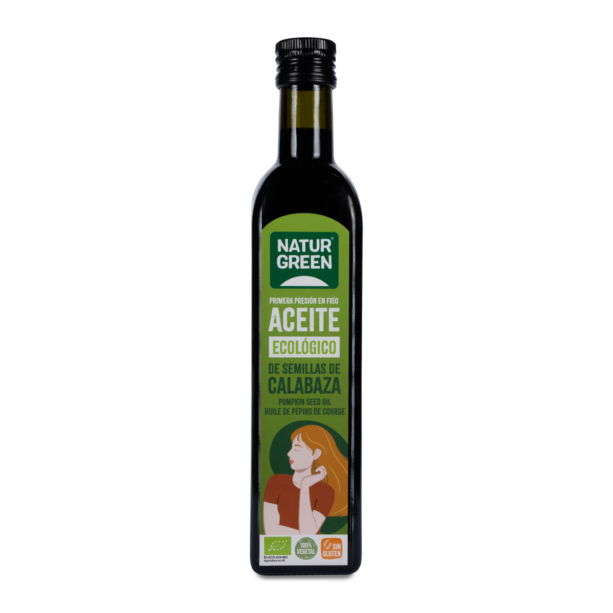Huile de graines de courge BIO NaturGreen 500 ml