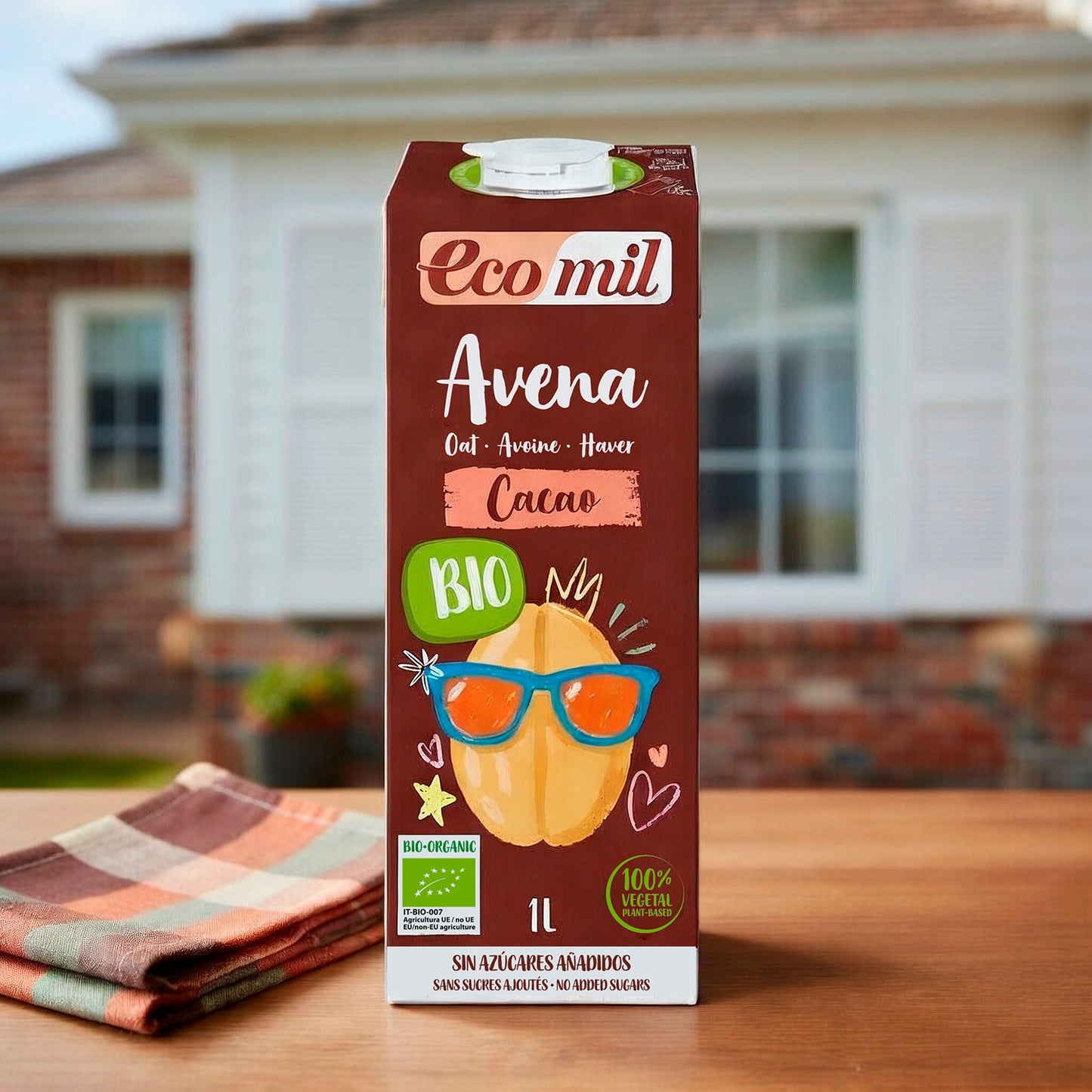 Pack 6 x Boisson à l'avoine Choco NaturGreen 1 L