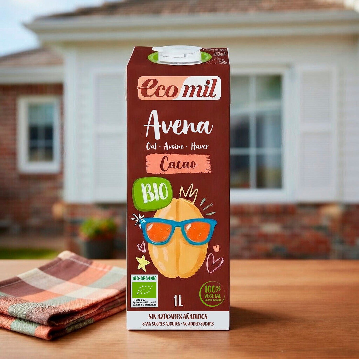 Pack 6 x Boisson à l'avoine Choco NaturGreen 1 L