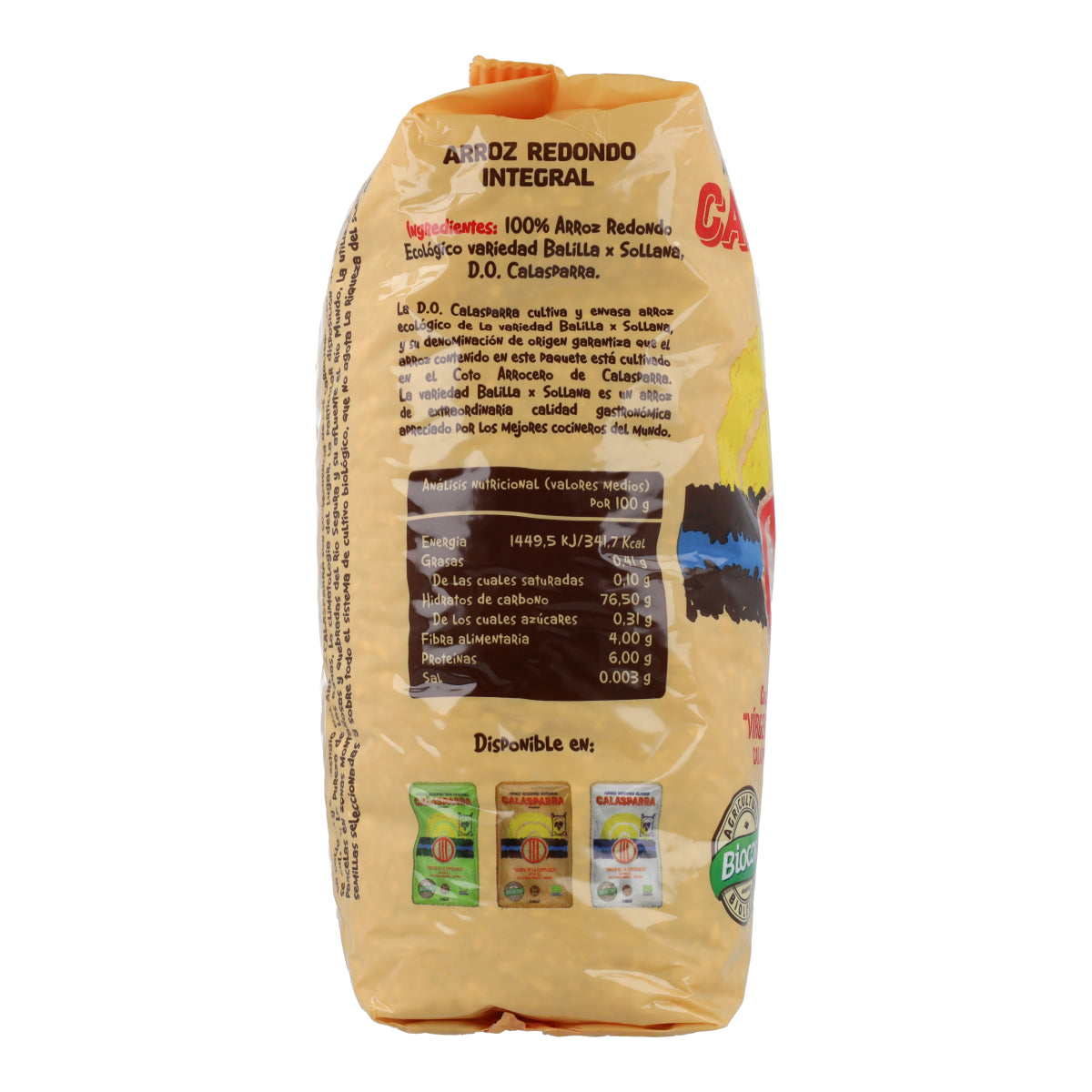 Riz complet Calasparra Biocop 1 kg