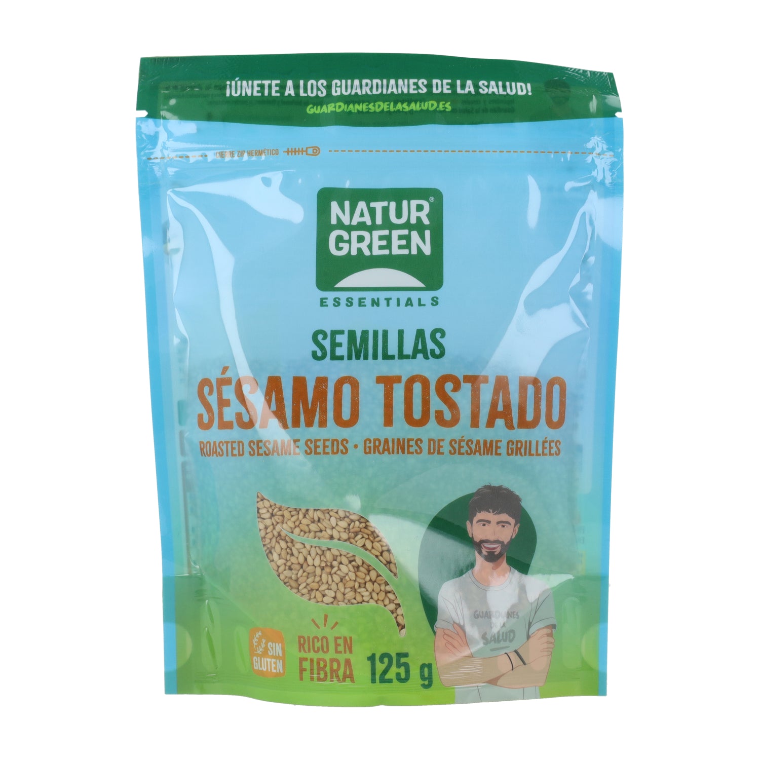 Graines de sésame grillées NaturGreen 125 g