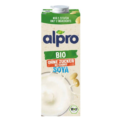 Boisson au Soja 0% Sucres Alpro Bio 1L