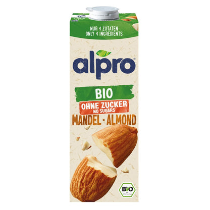Boisson à l'amande 0% sucres Alpro Bio 1L