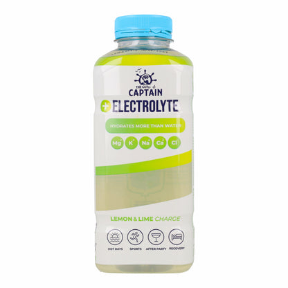 Boisson naturelle Électrolyte Citron Vert-Citron Pet The Gutsy Captain 600 ml