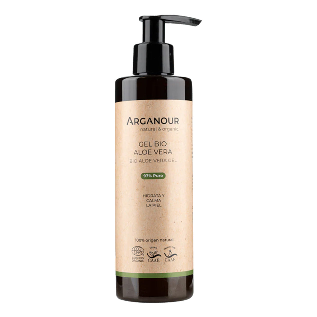 Gel de Aloe Vera 97% Certificado Ecológico Arganour 250 ml