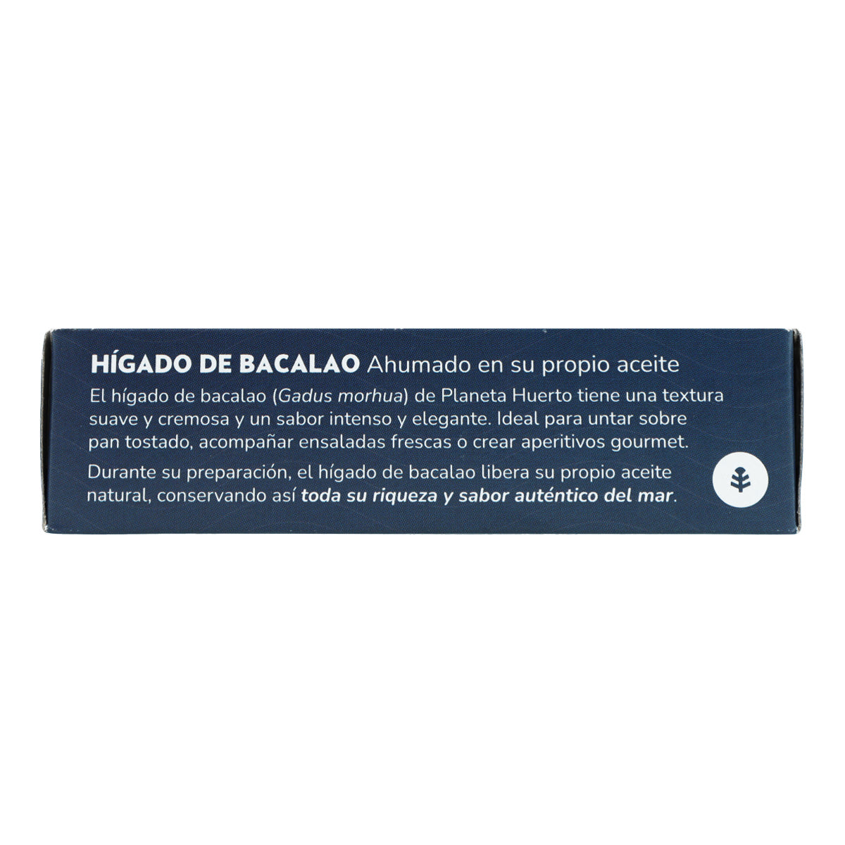 Pack 12x Hígado de bacalao en su propio aceite MSC pesca sostenible Planeta Huerto 120 g