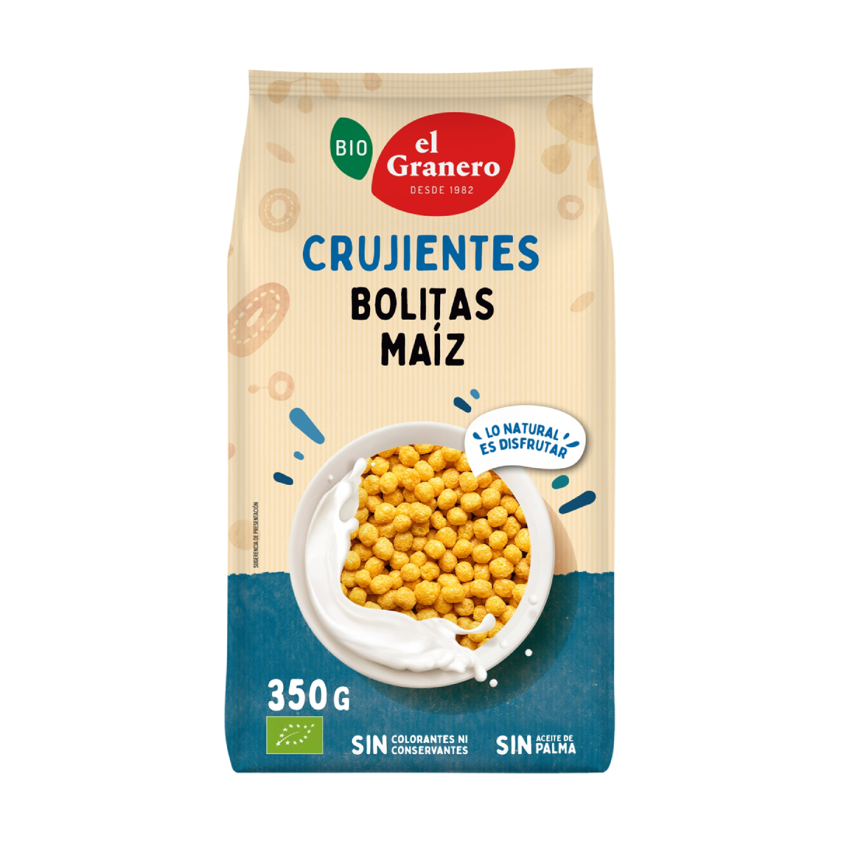 Boulettes de maïs au miel bio El Granero 350 g