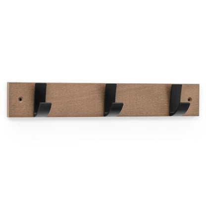 Colgador 3 ganchos Natural
