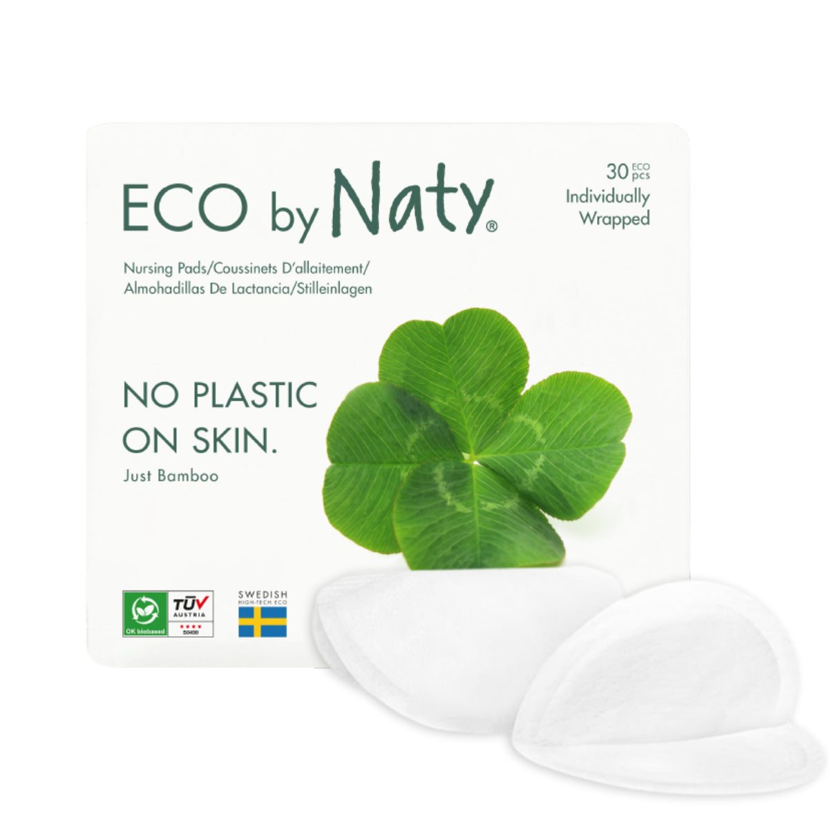 Almohadillas de lactancia Naty 30 unidades