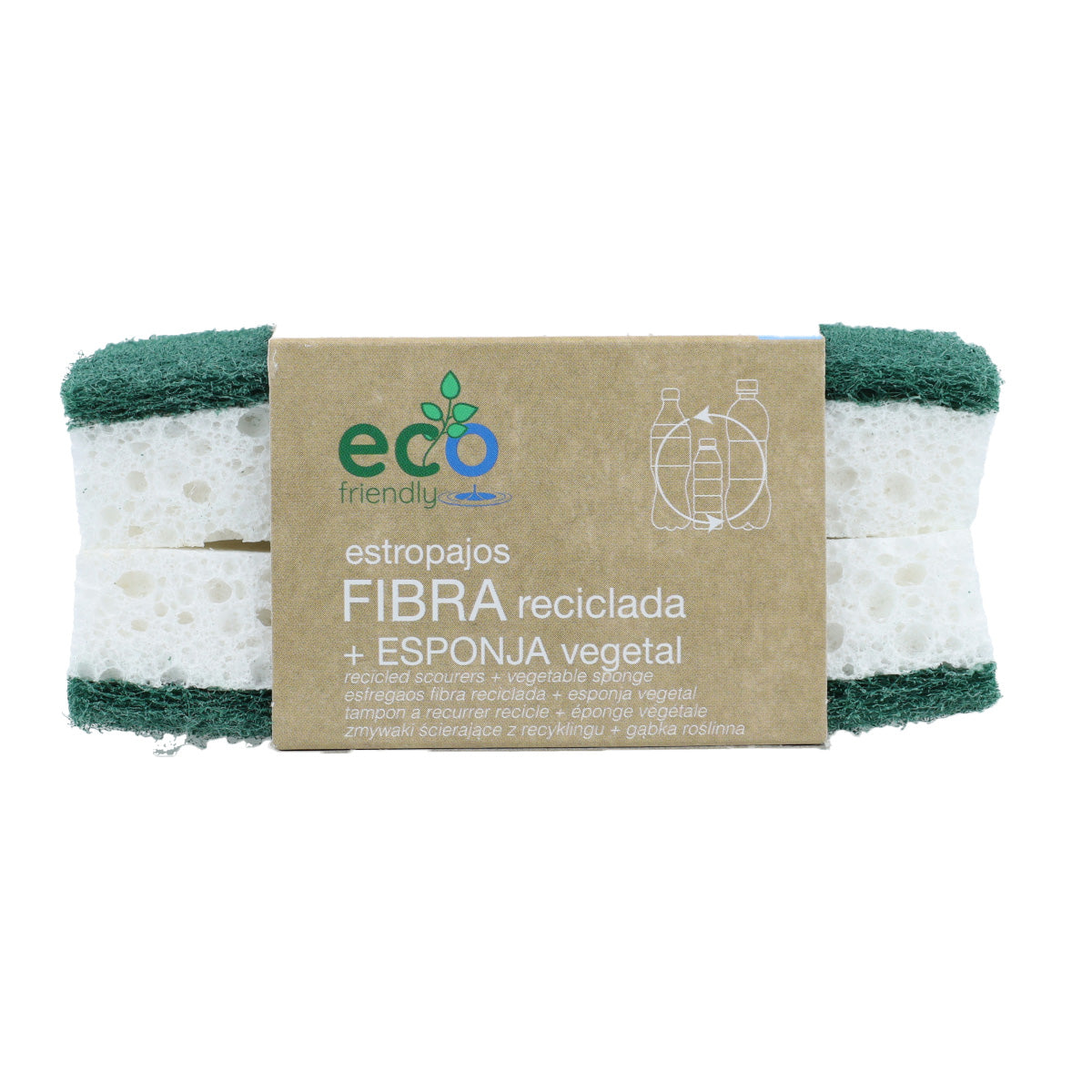 2 éponges végétales Eco Friendly ROZENBAL