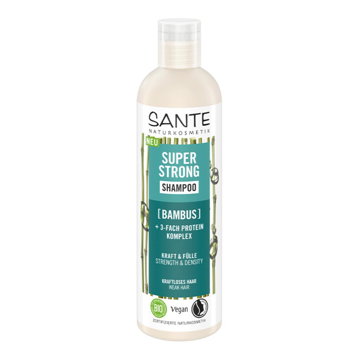 Champú super fuerte bambú Sante 250 ml