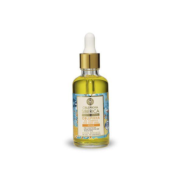 Complejo de aceites Oblepikha reparador de puntas, 50 ml