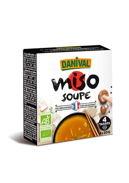 Soupe Miso Bio Danival 4 u x 10 g