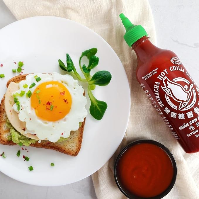 Sauce Sriracha au piment traditionnel sans glutamate monosodique Uni-Eagle 815 g – Épicée et crémeuse, à la thaïlandaise