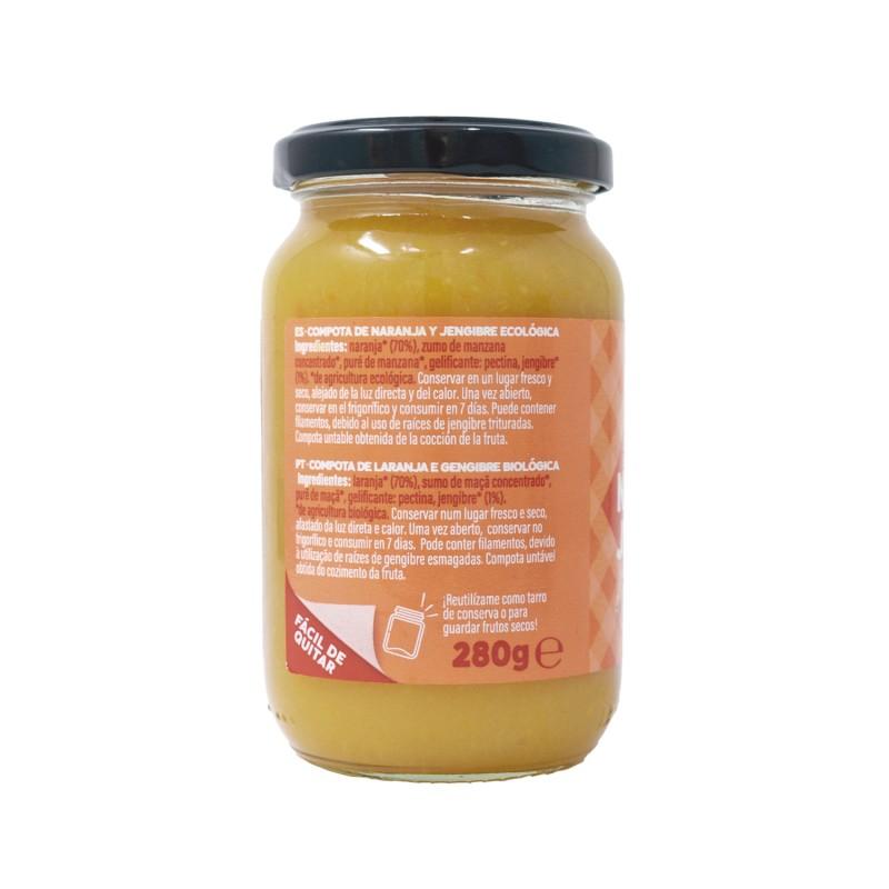 Compota de Naranja y Jengibre La Finestra Sul Cielo 280 gr