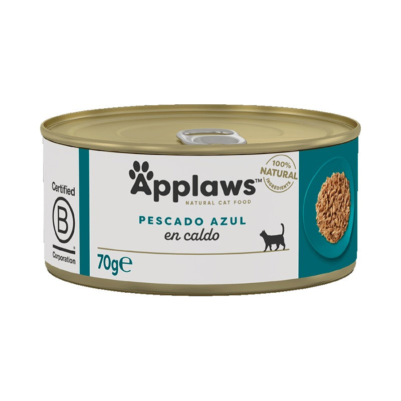 Comida húmeda para gatos Lata Pescado azul Applaws 70 g