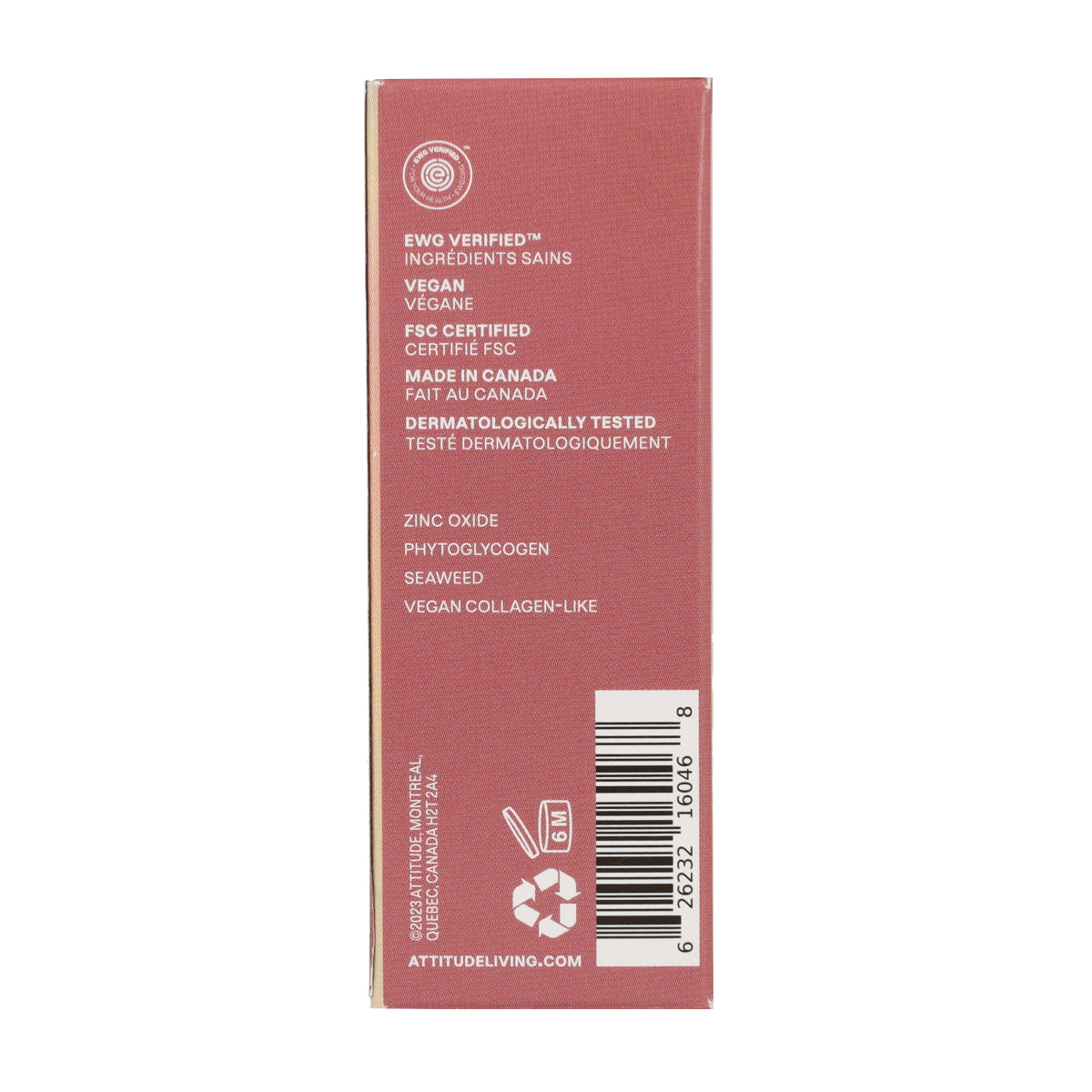 Oceanly - PHYTO-SUN Baume à lèvres teinté SPF 30 - Terracotta, Attitude, 8,5 g