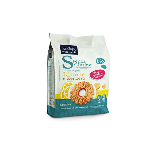 Galleta limón jengibre sin azúcar  sin gluten Sotto 250g