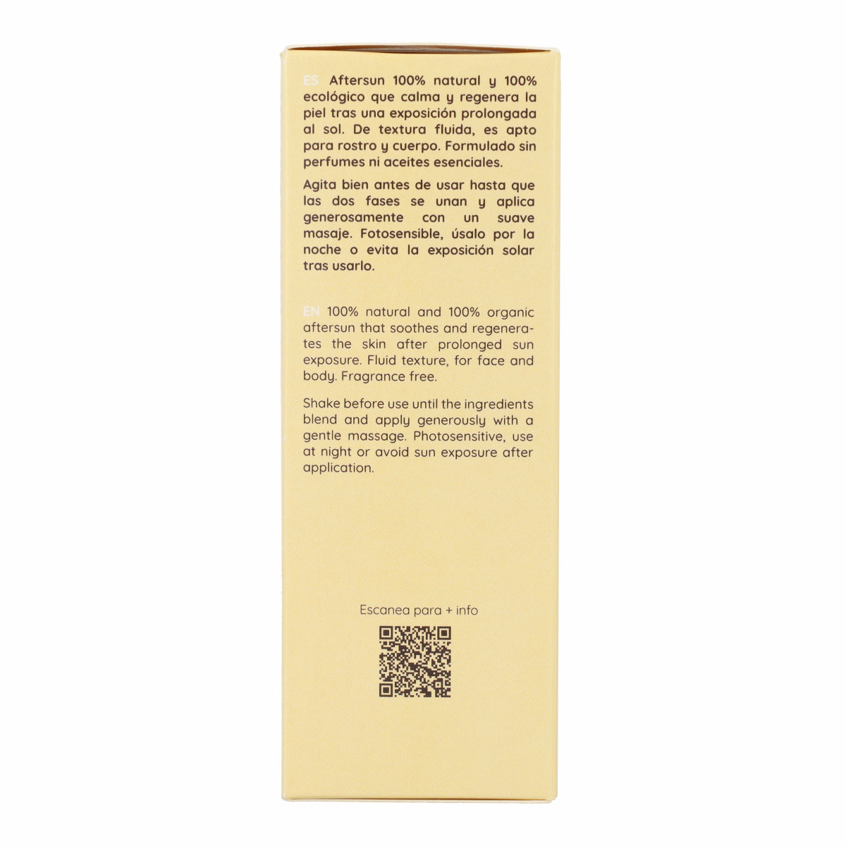 Après-soleil Fluide BIO Matarrania 100 ml