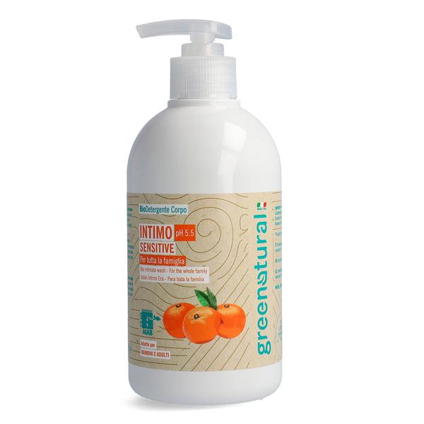 Bio gel de higiene intima sensitive ph 5.5  – para toda la familia – 500ml