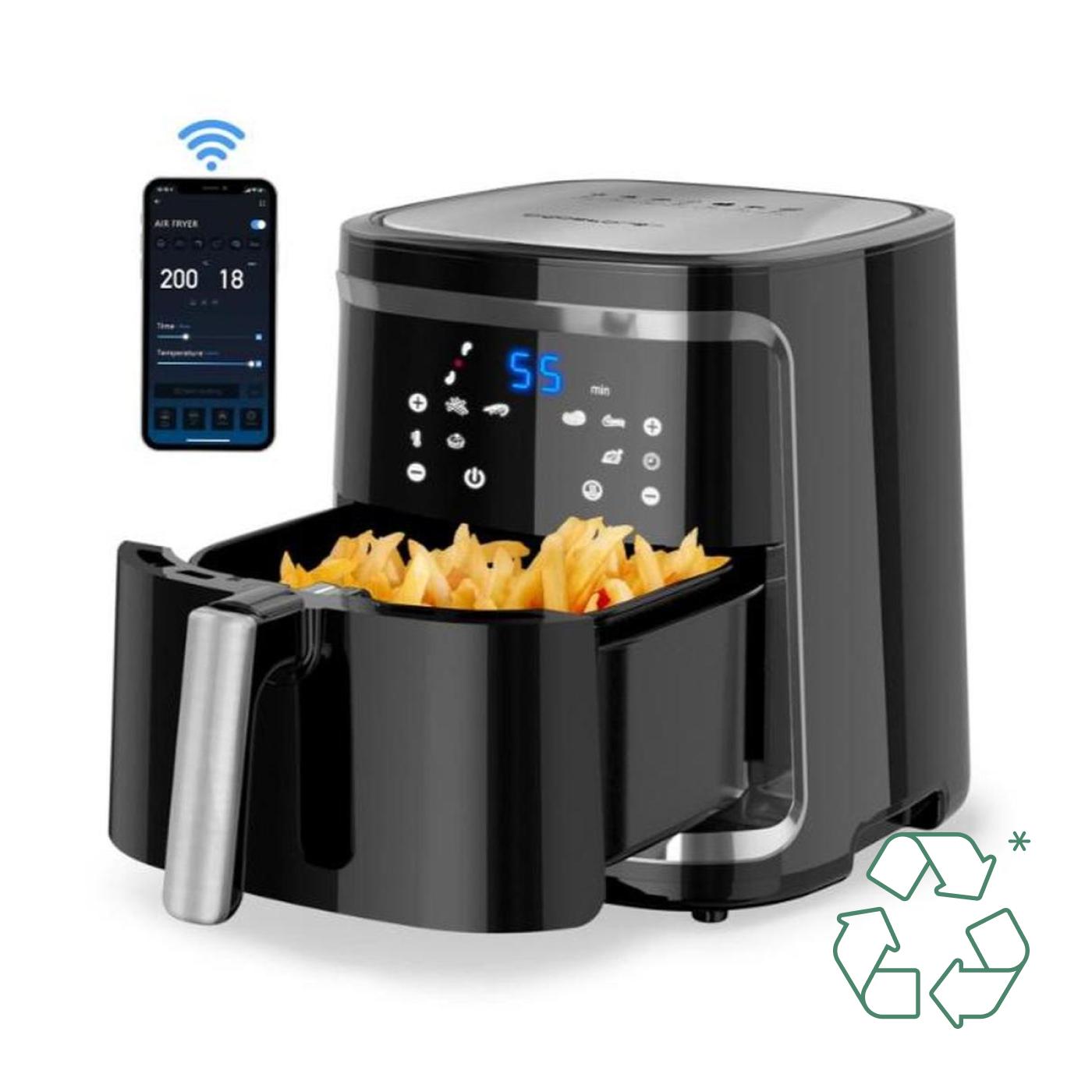 Freidora de Aire Sin aceite Inteligente Smart Box Aigostar 7L 1900 W  (Reacondicionada)
